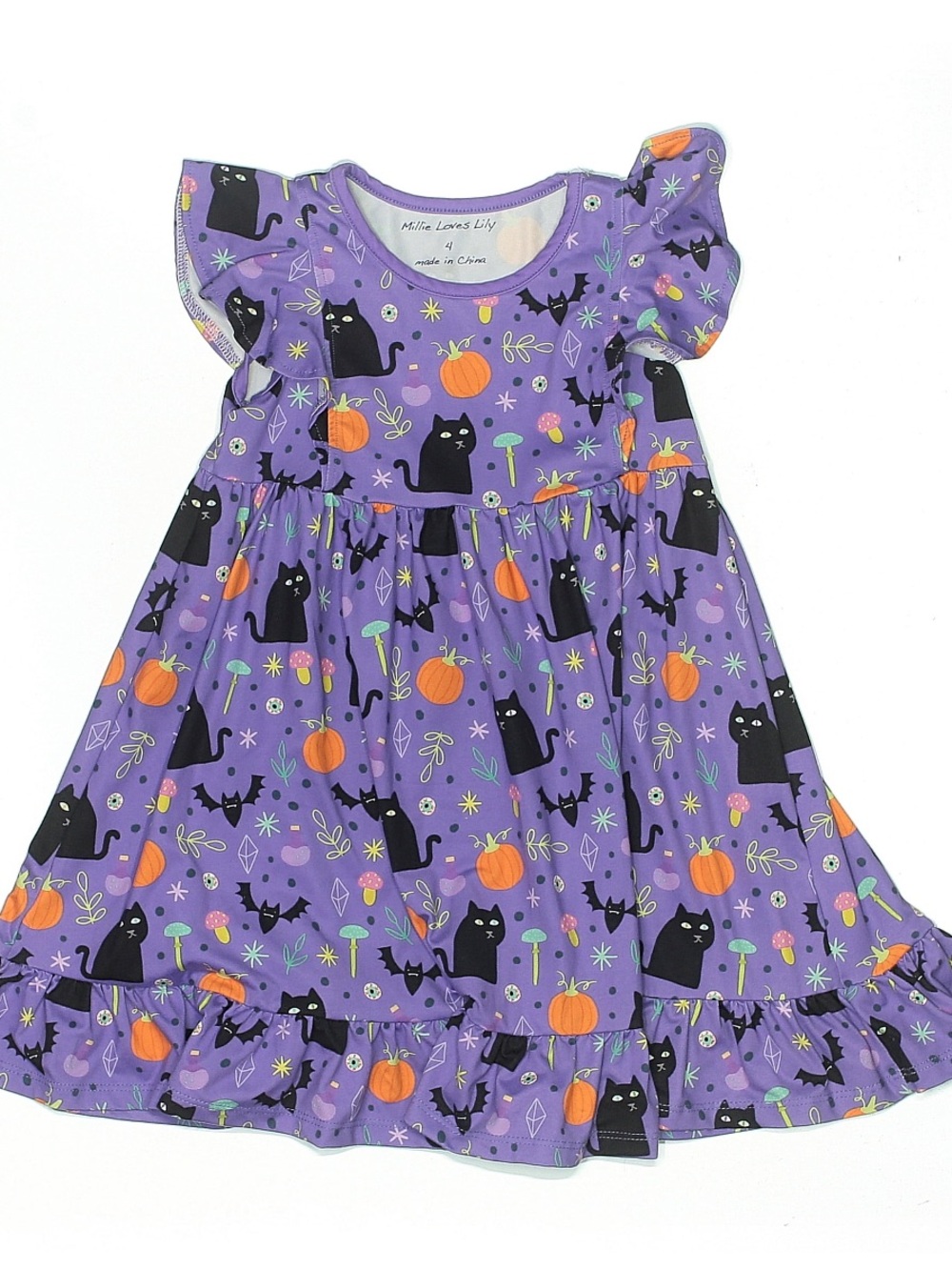 Millie Loves Lily Cutest Halloween Dress EUC SZ 4
